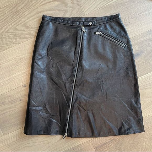 🔴 Vintage JC de Castelbajac leather skirt - Picture 3 of 15